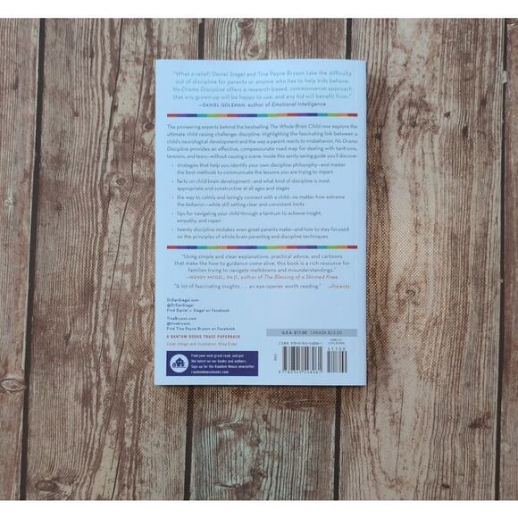 No-Drama Discipline by Daniel J. Siege - Paperback Book - Picture 2 of 6